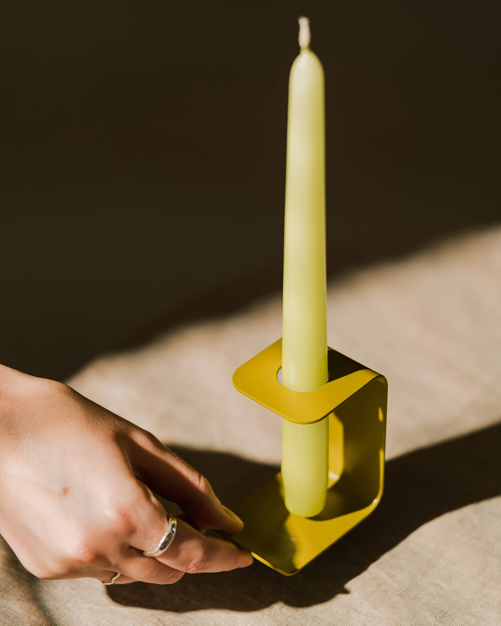 Flec Candle Holder - low - nooma