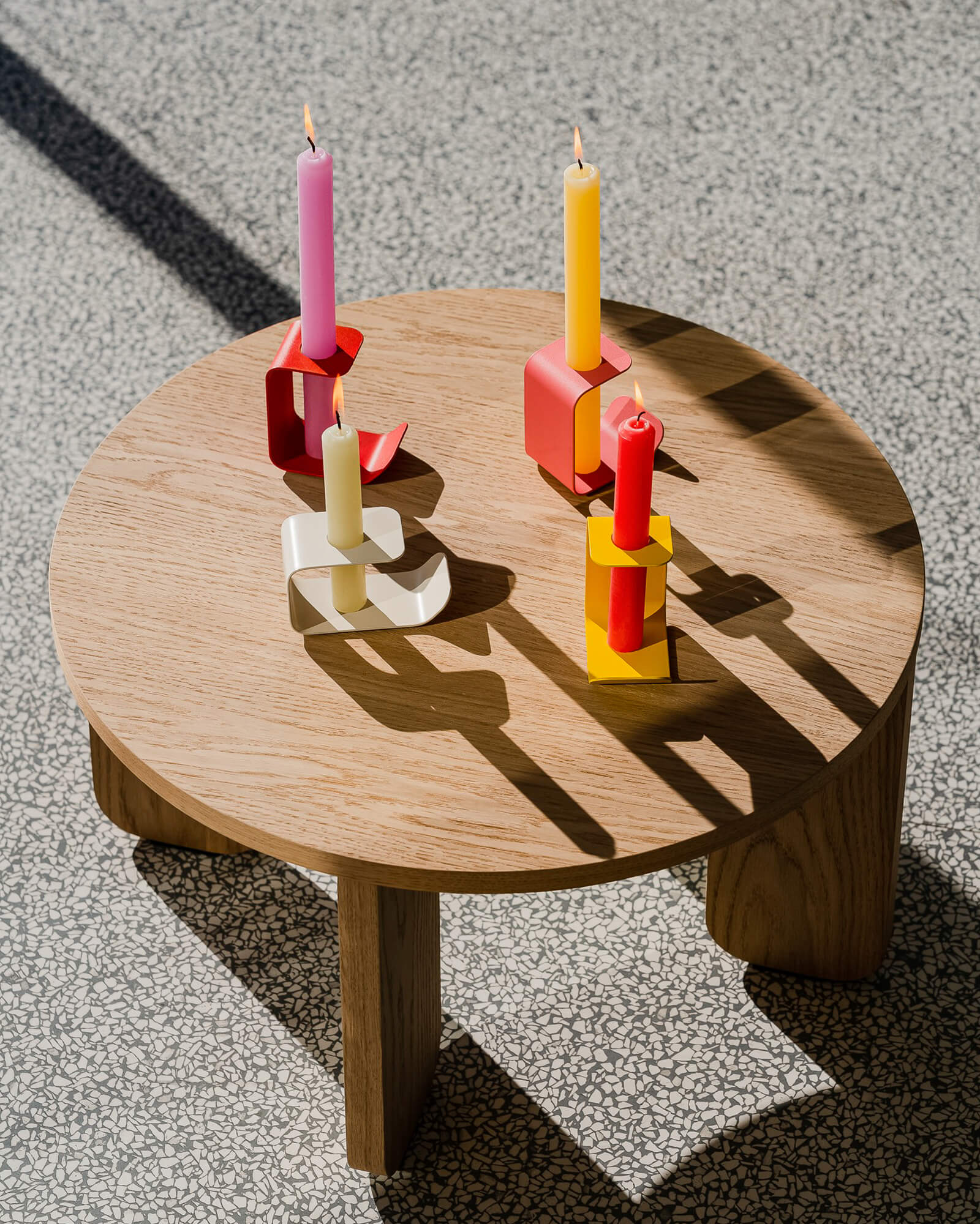 Flec Candle Holder - low - nooma