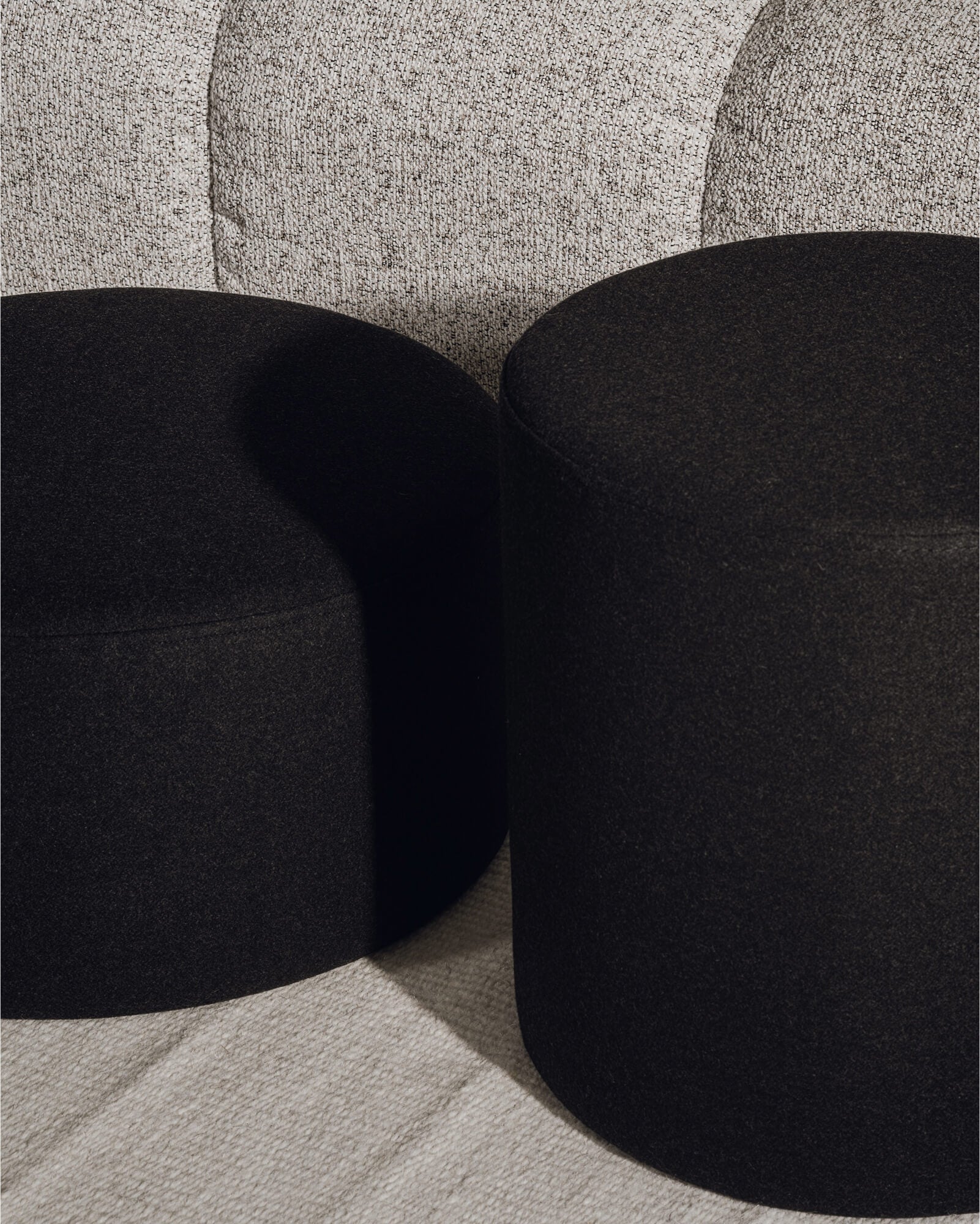 Folk Pouf - low - nooma