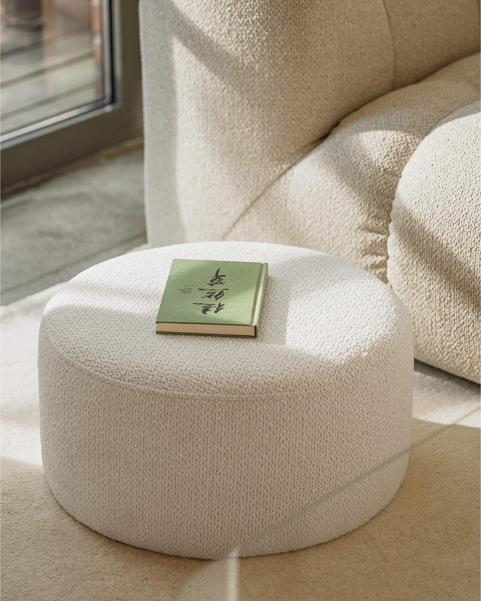 Folk Pouf - low - nooma