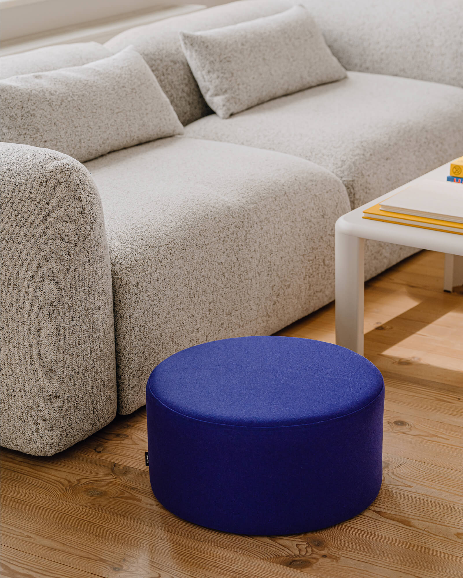 Folk Pouf - low - nooma