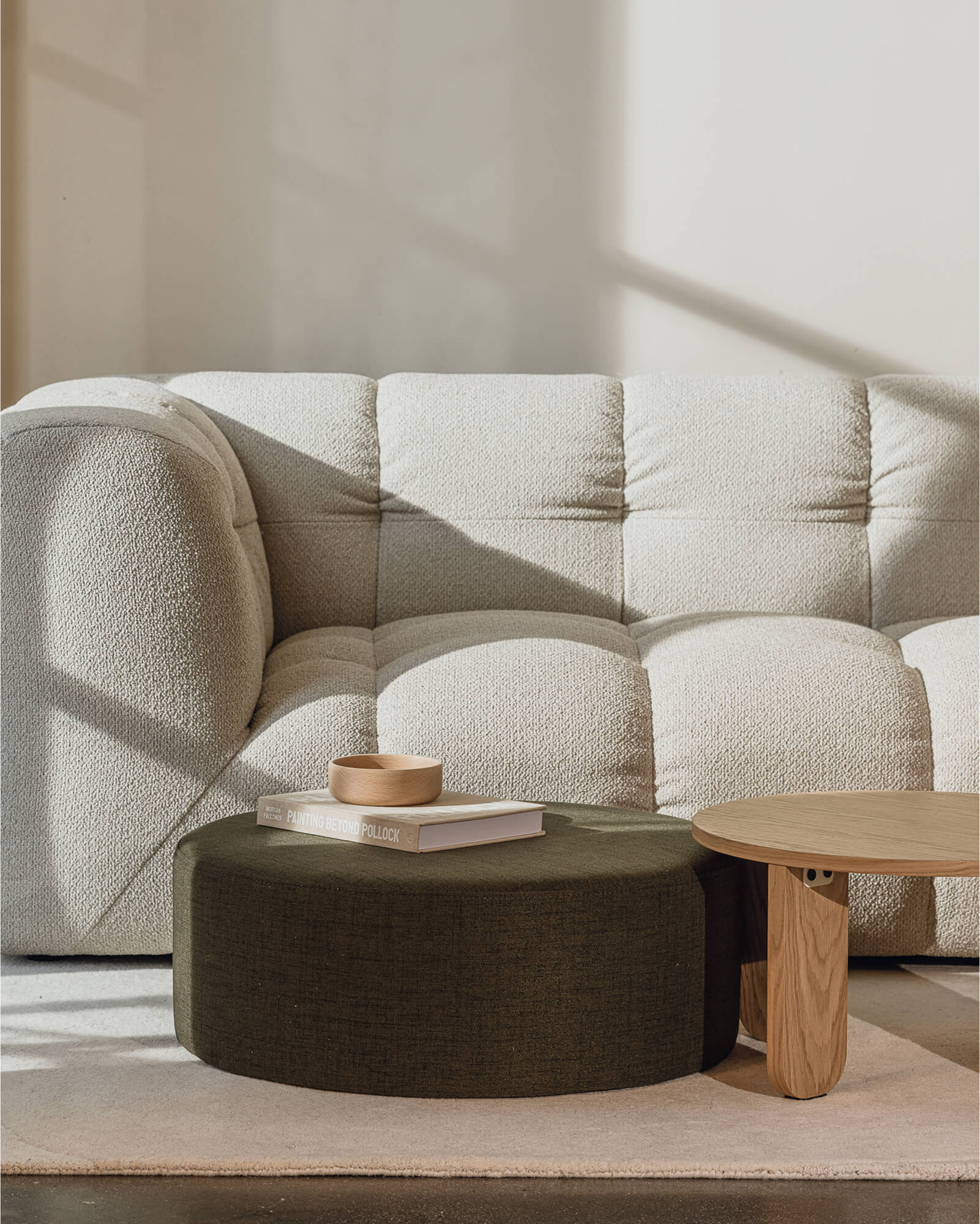 Folk Pouf - low - nooma