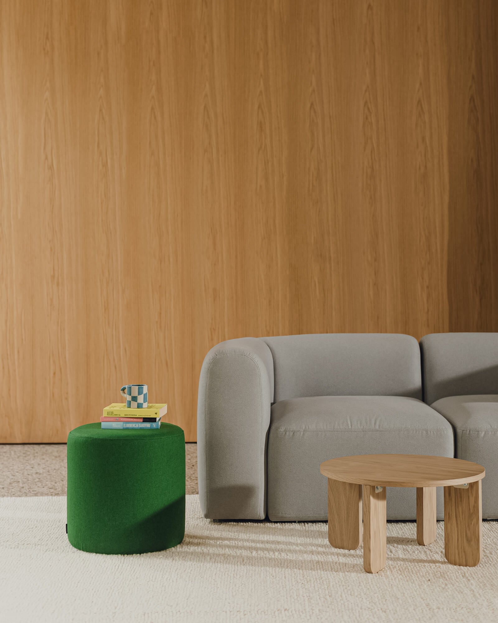 Folk Pouf - low - nooma