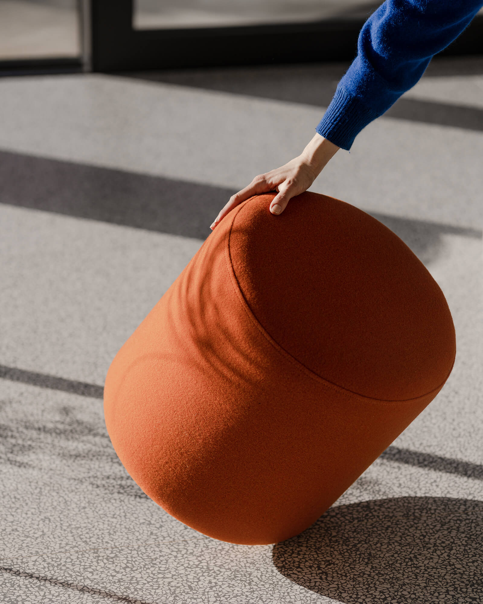 Folk Pouf - tall - nooma