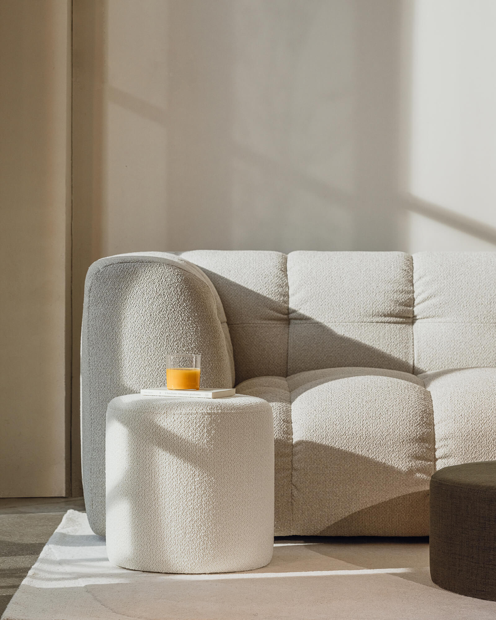 Folk Pouf - tall - nooma