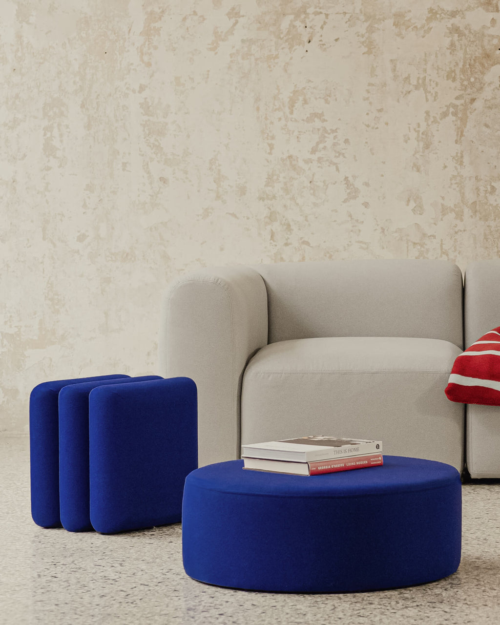 Folk Pouf - wide - nooma