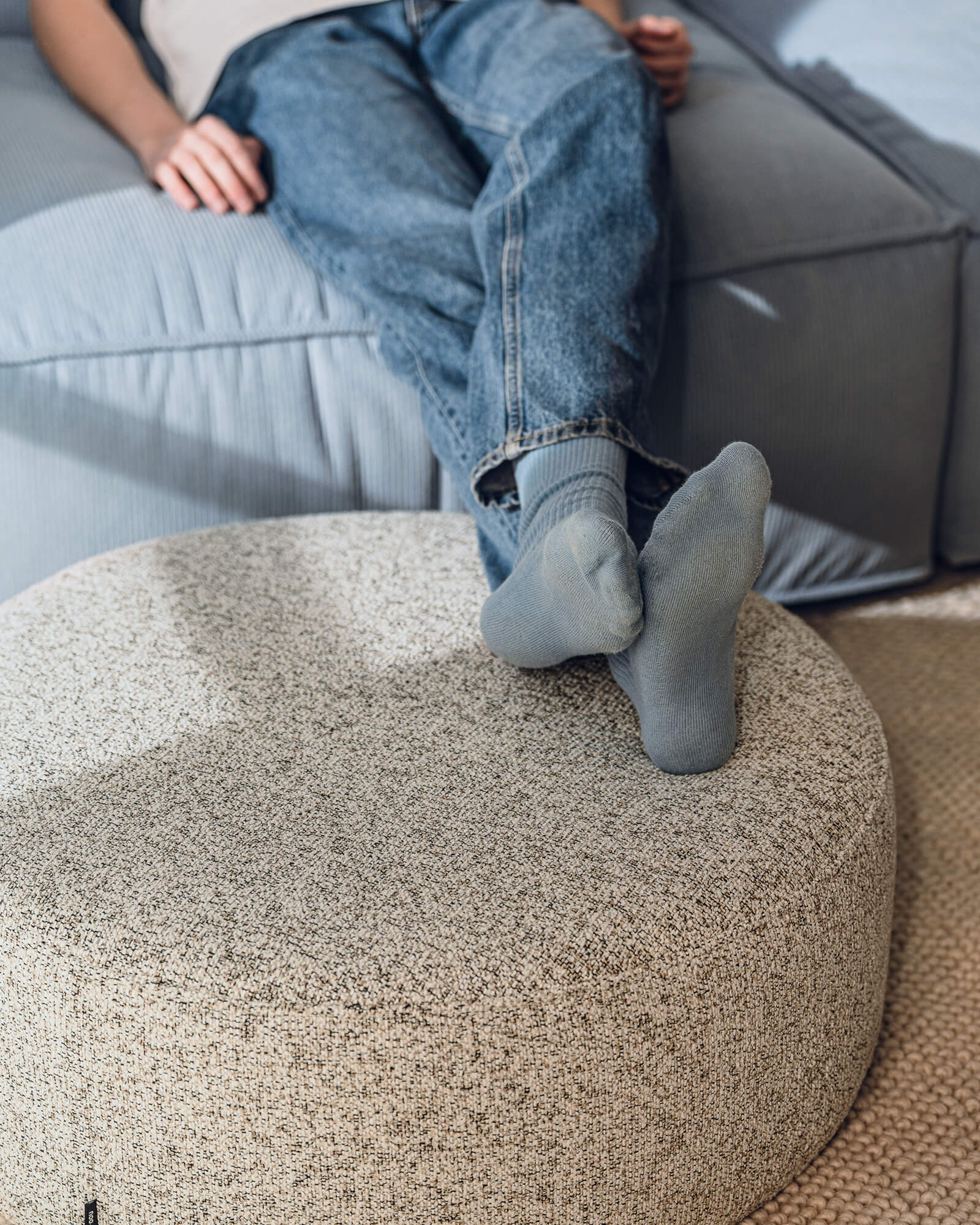 Folk Pouf - wide - nooma