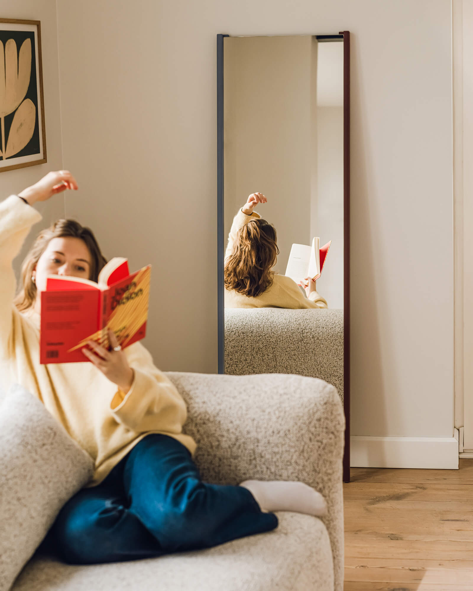 Lun Leaning Mirror - nooma