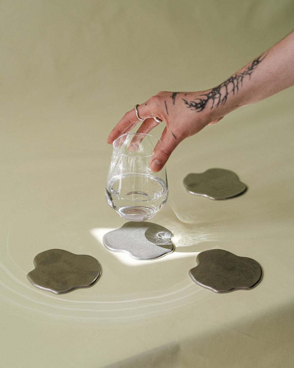 Plama Coaster - set of 4  - nooma