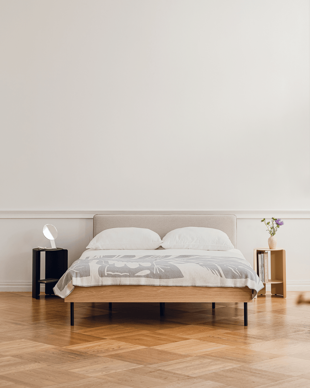 Streiko Bed Oak - nooma