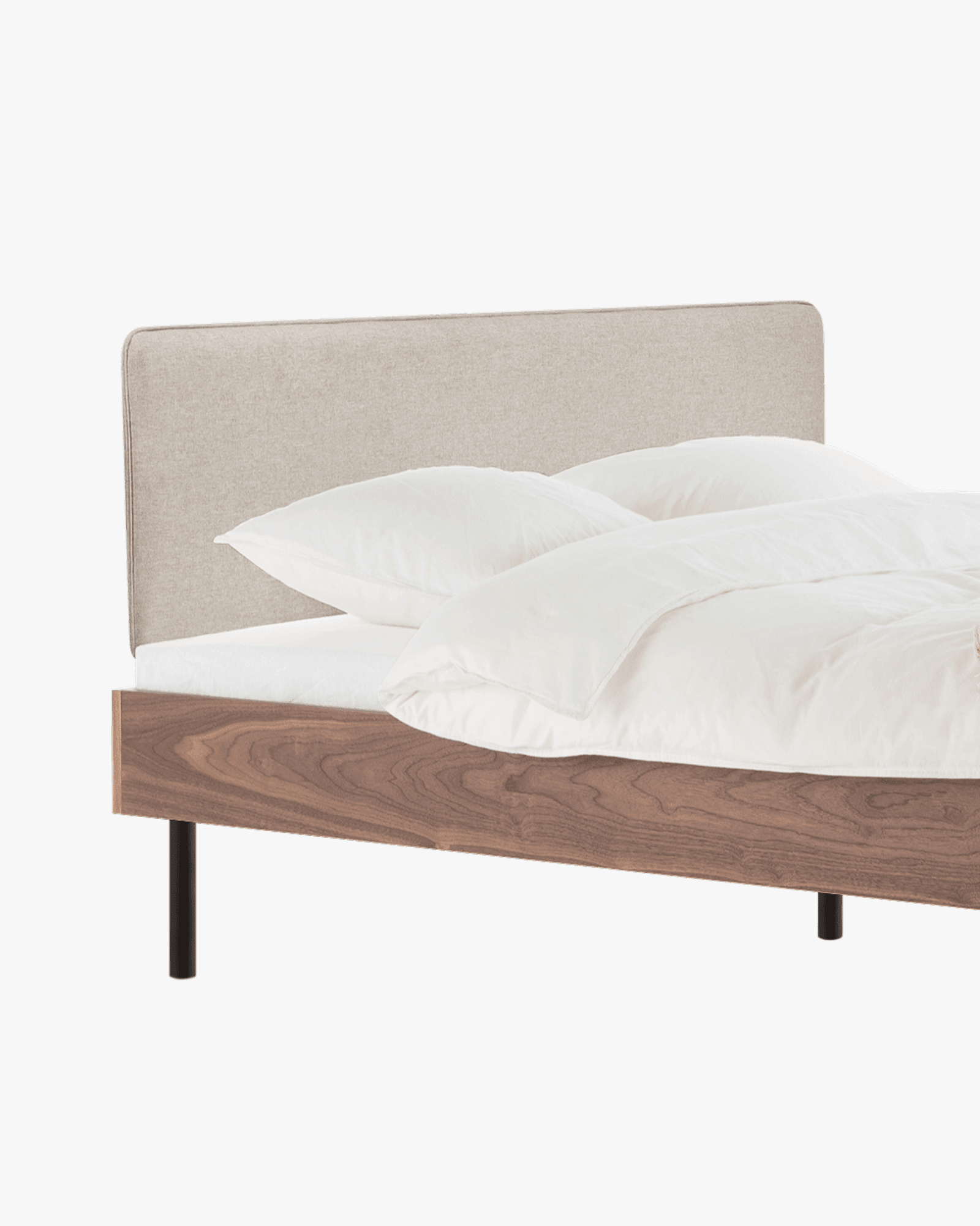 Streiko Bed Walnut - nooma
