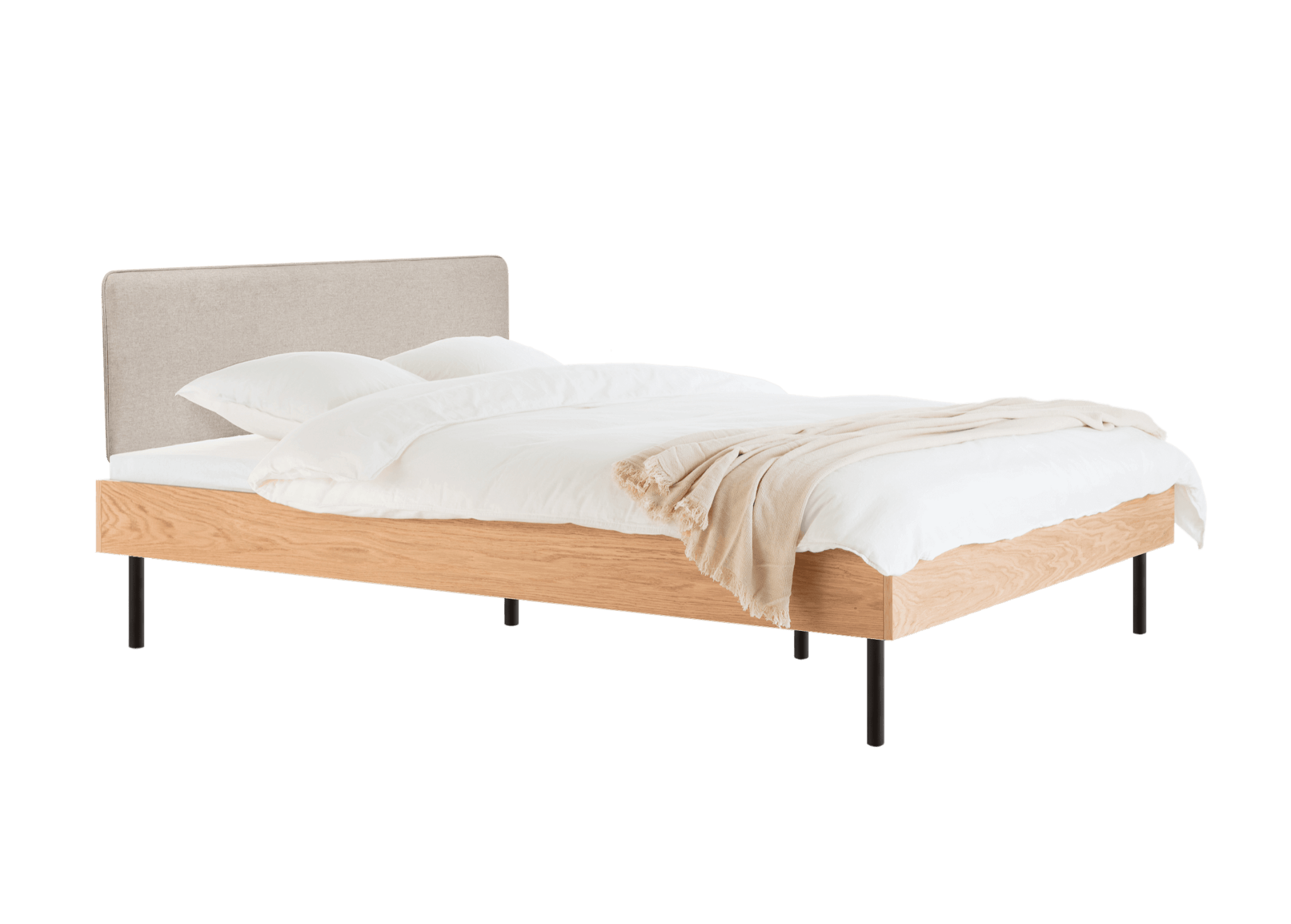 Streiko Bed Oak - nooma