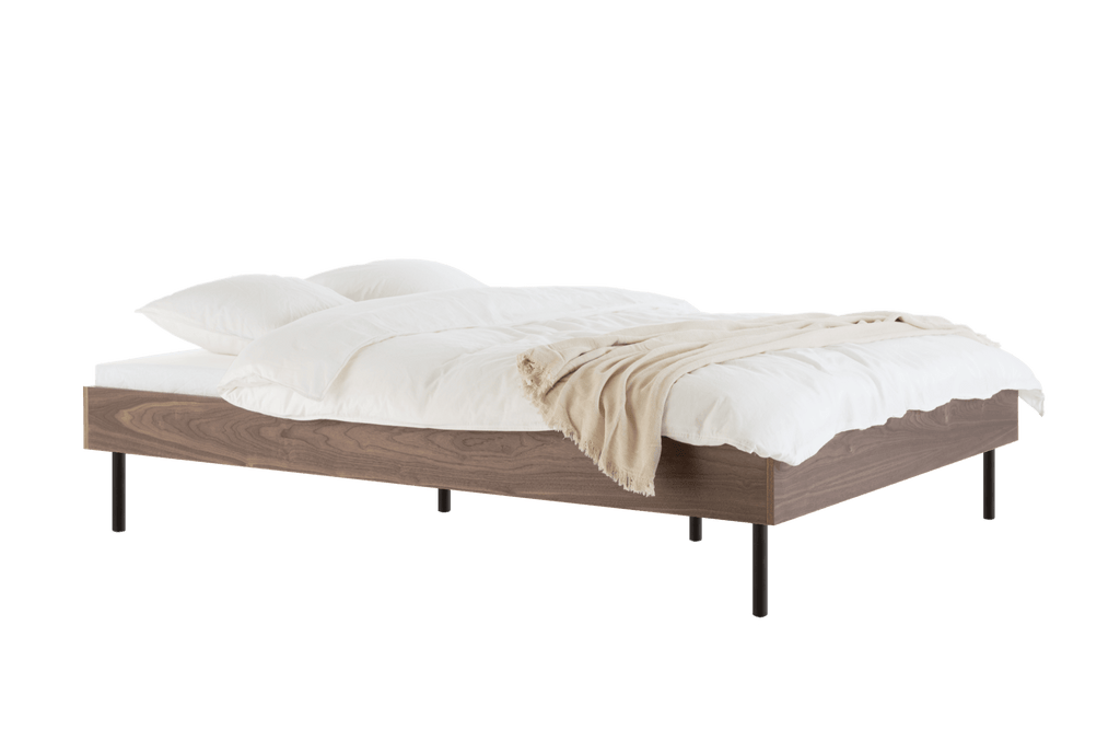 Streiko Bed Walnut - nooma